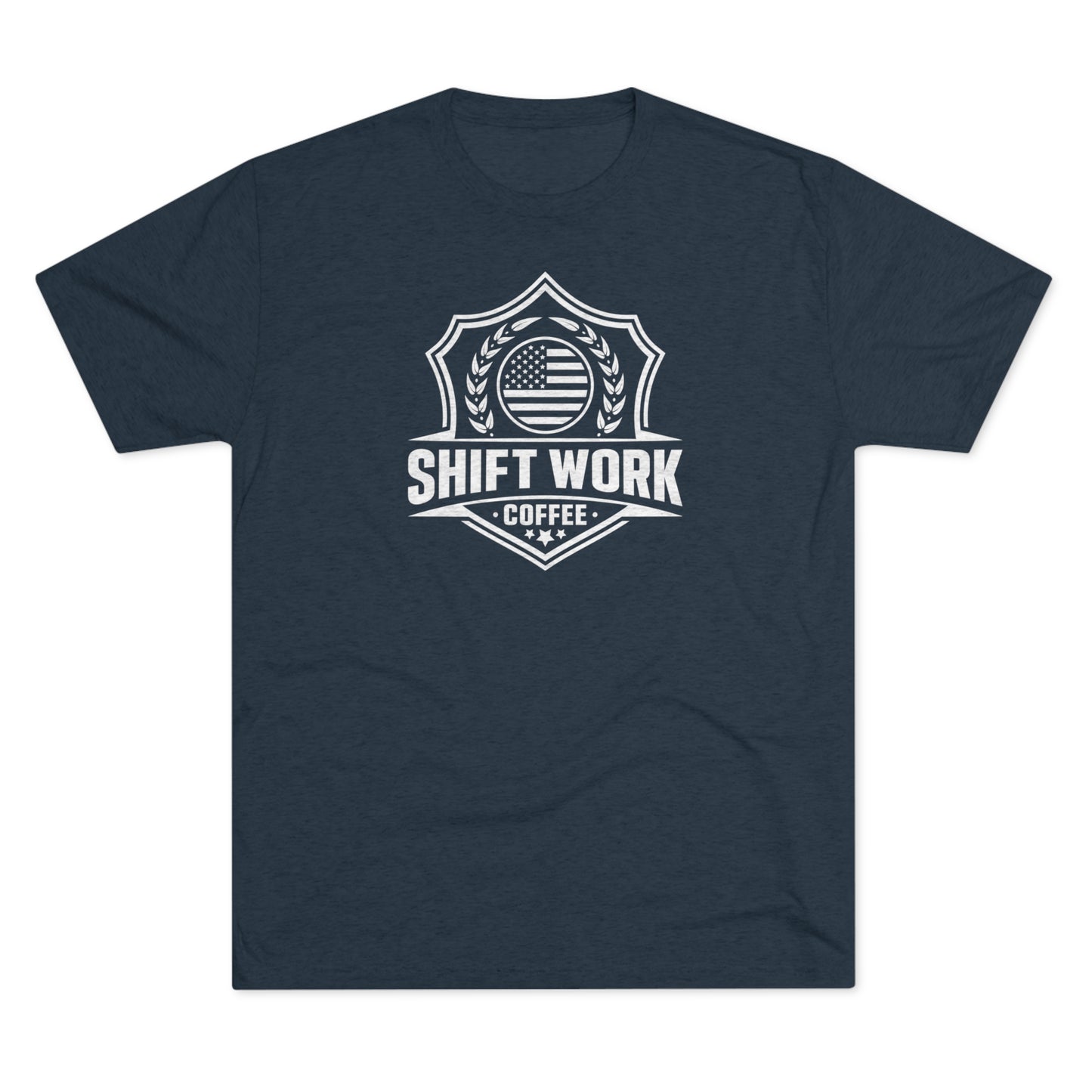 Shift Work Coffee Logo Unisex Tee