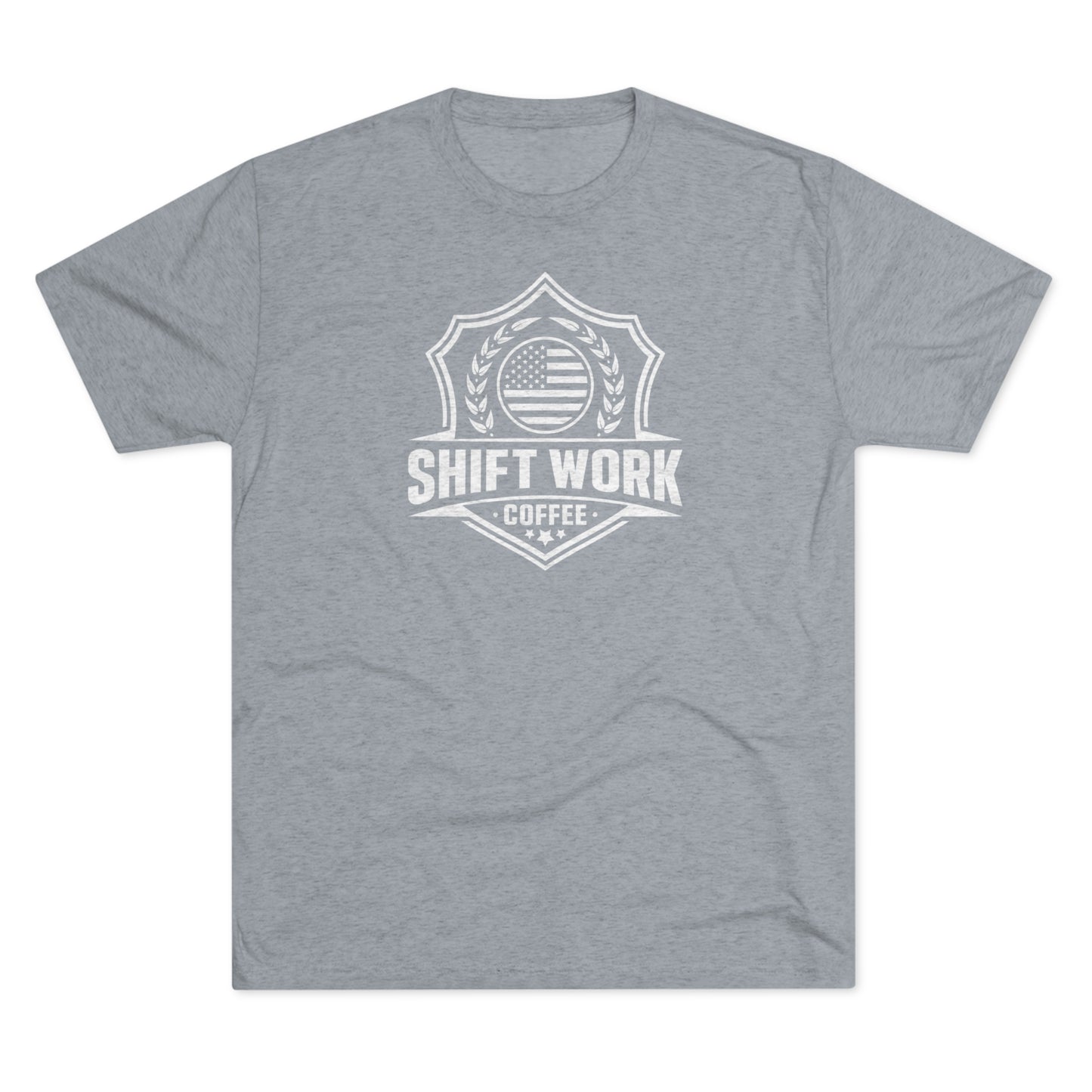 Shift Work Coffee Logo Unisex Tee
