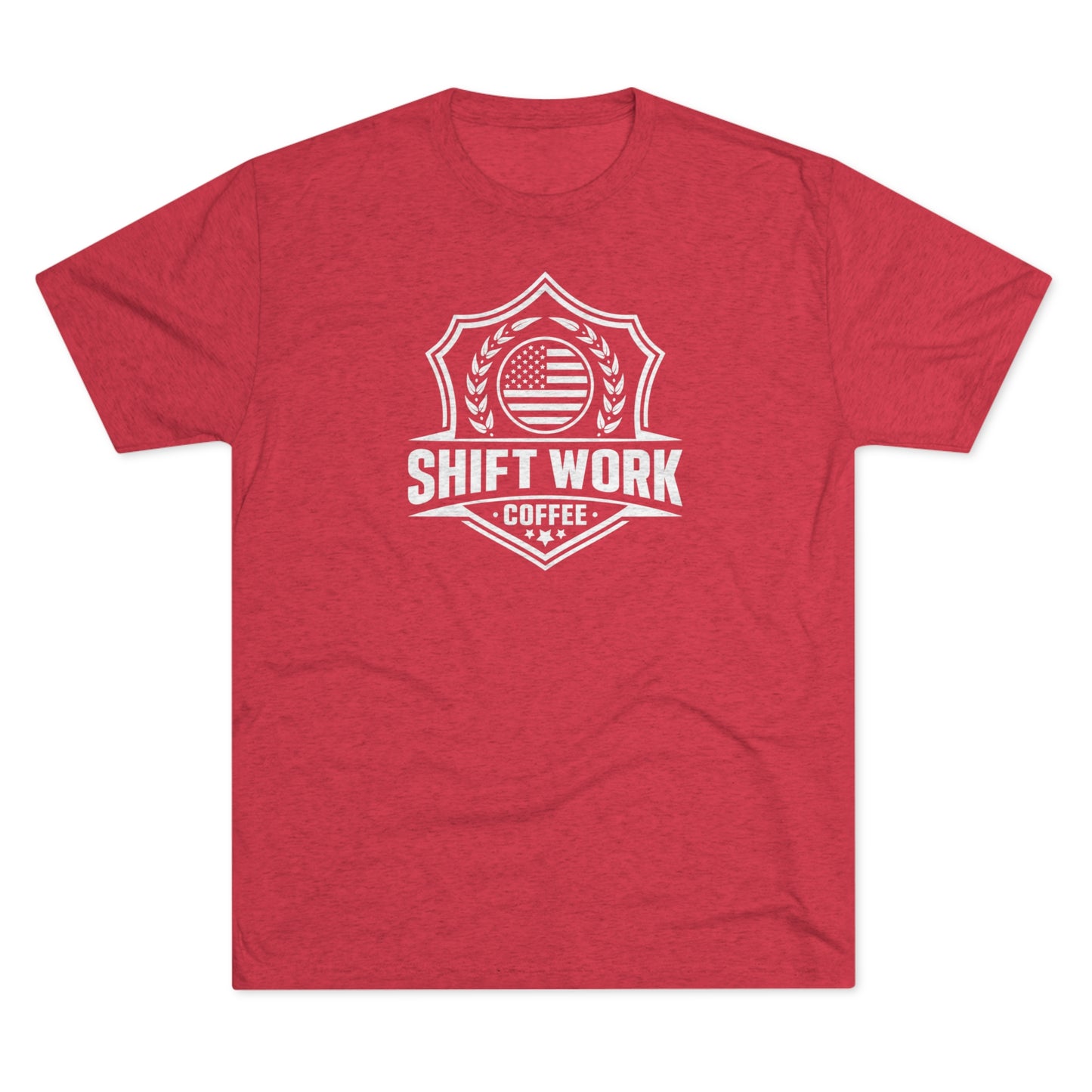 Shift Work Coffee Logo Unisex Tee