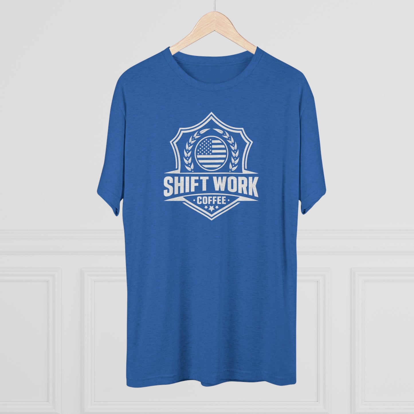 Shift Work Coffee Logo Unisex Tee