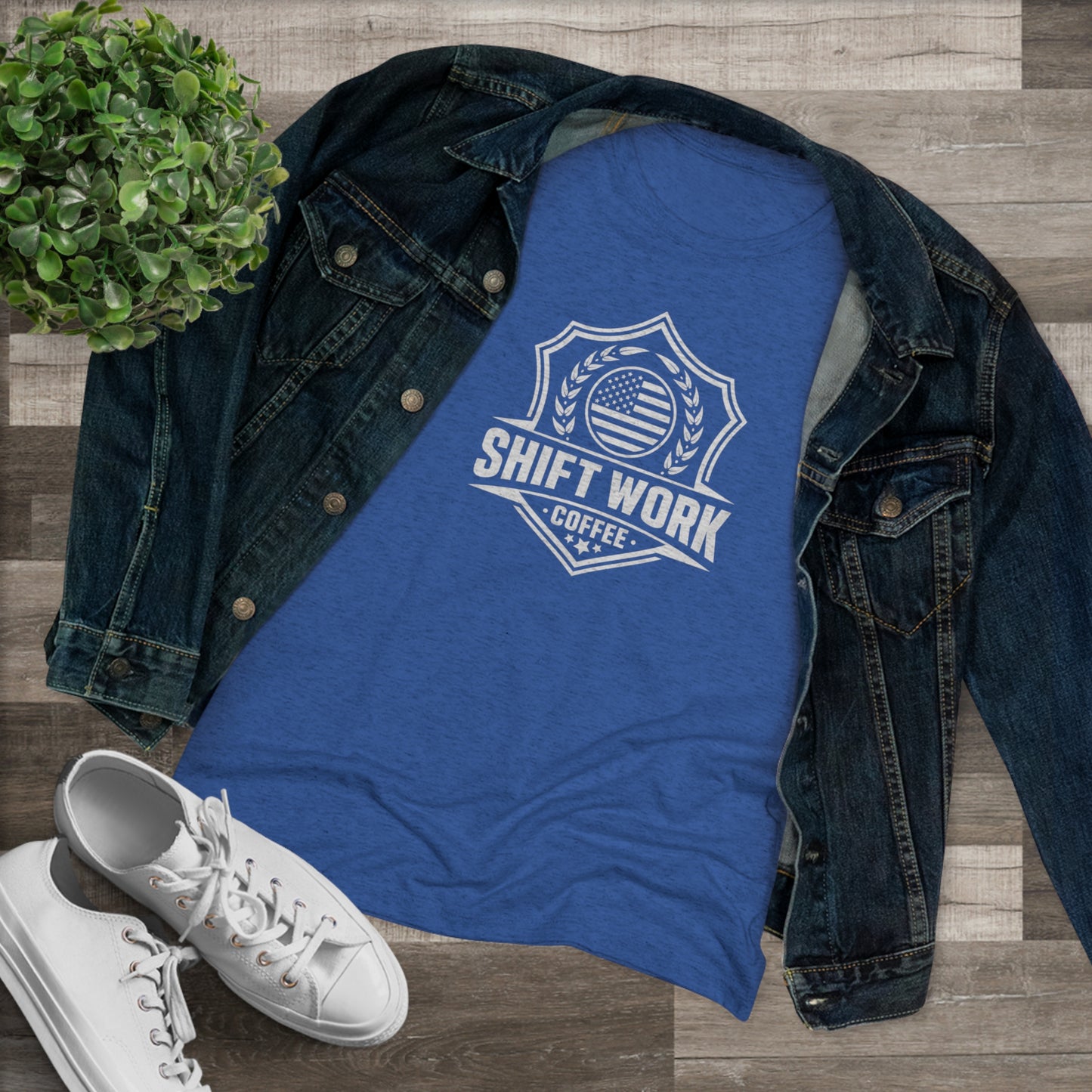 Shift Work Coffee Logo Women's Tee