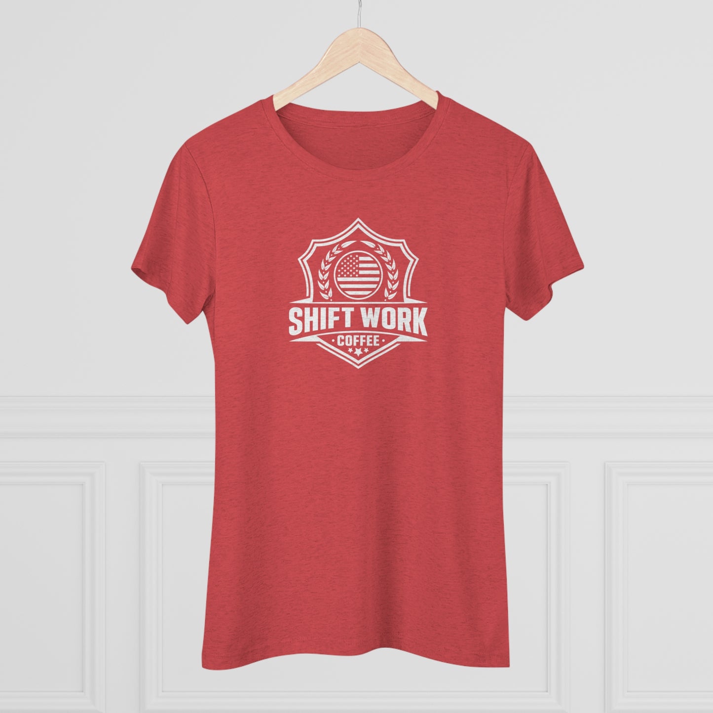 Shift Work Coffee Logo Women's Tee
