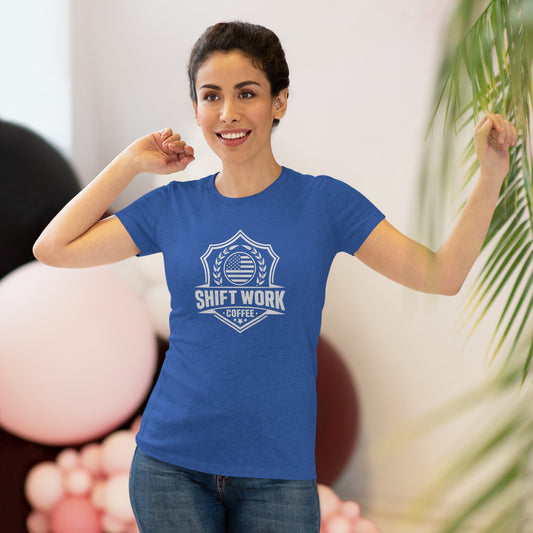 Shift Work Coffee Logo Women's Tee