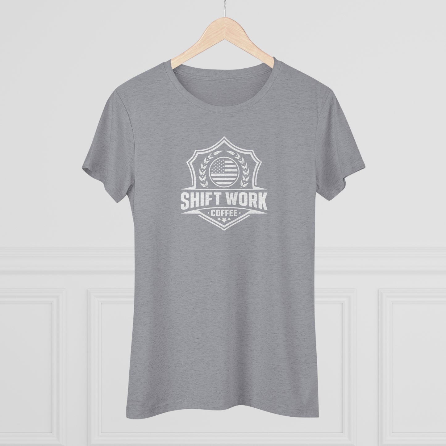 Shift Work Coffee Logo Women's Tee