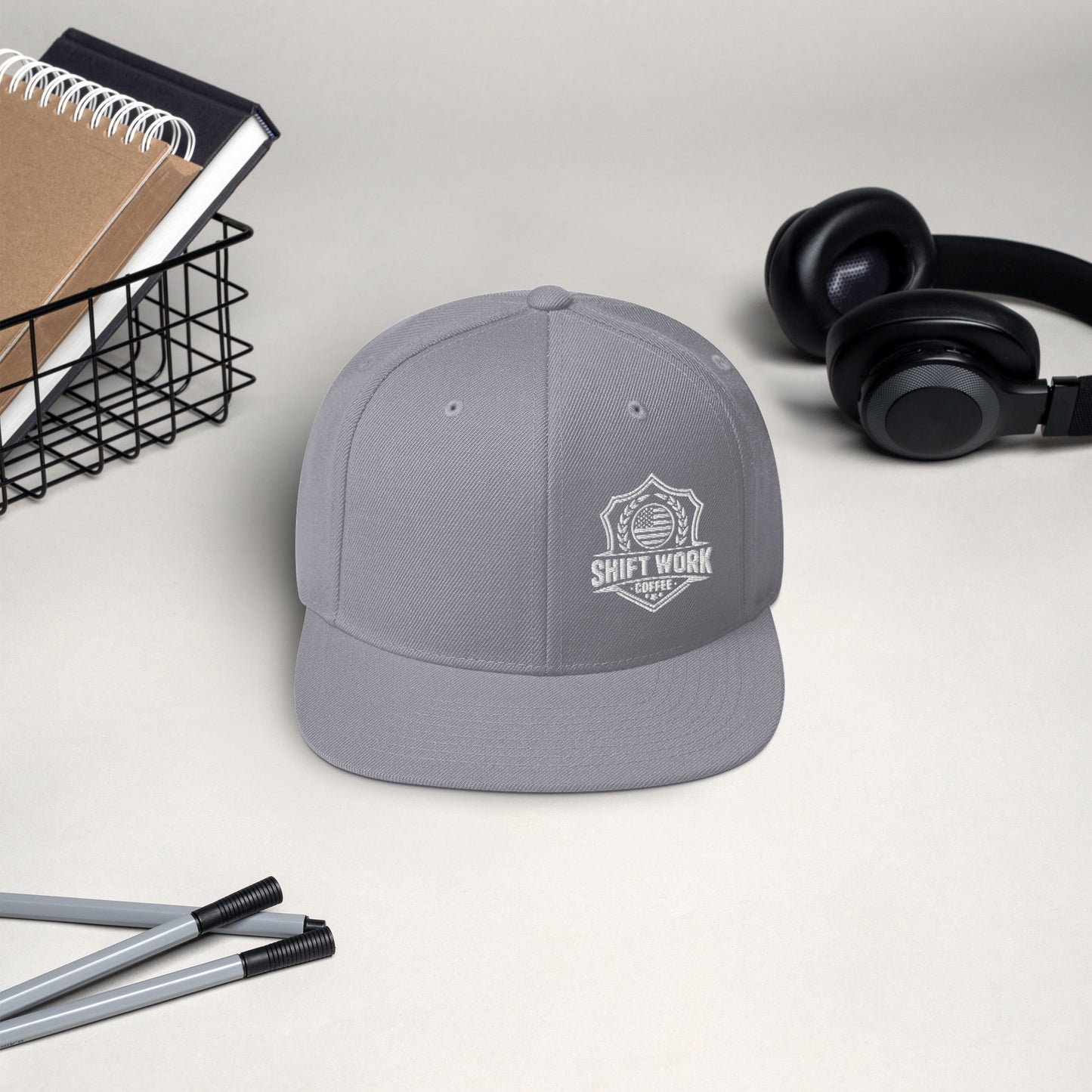 Shift Work Coffee Off Duty Snapback Hat
