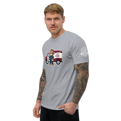 SWC Men's Athletic Fit T-Shirt: EMT/Medic Monkey