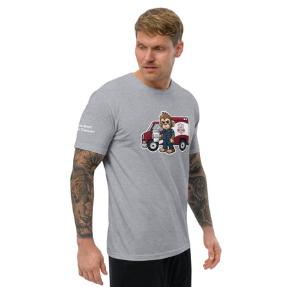 SWC Men's Athletic Fit T-Shirt: EMT/Medic Monkey