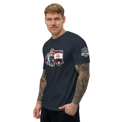 SWC Men's Athletic Fit T-Shirt: EMT/Medic Monkey