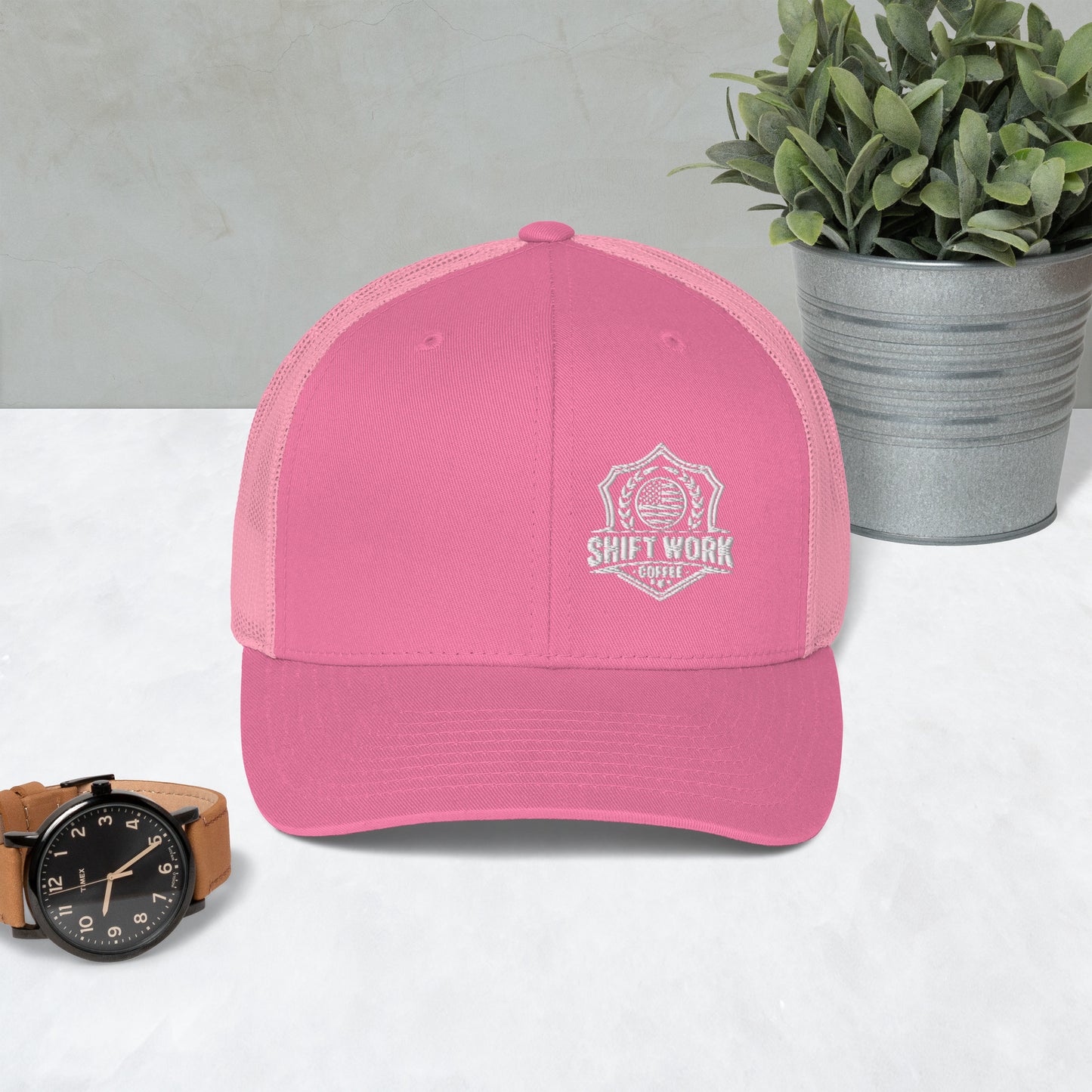 Shift Work Coffee Valor Trucker Cap