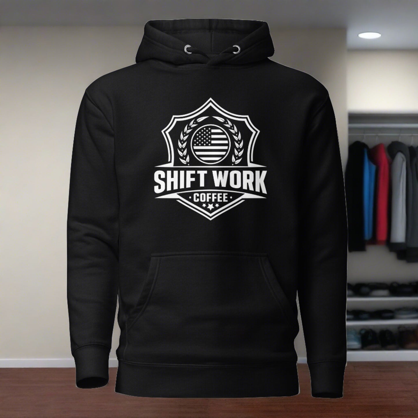 Shift Work Coffee Guardian Hoodie